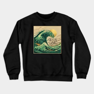 GREEN WAVE Crewneck Sweatshirt